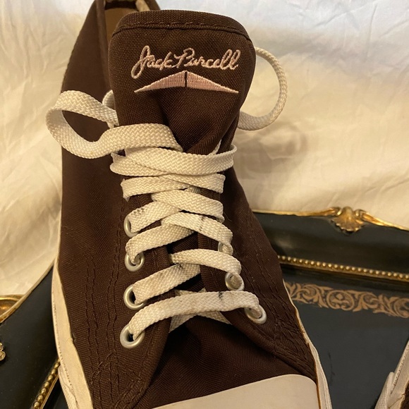 Converse Shoes - Converse Jack Purcell Brown and pink – size Women’s 9 ½